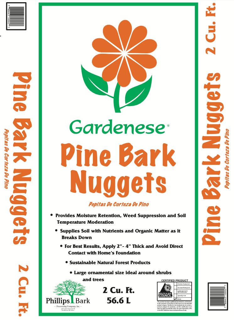 Gardenese Pine Bark Nuggets